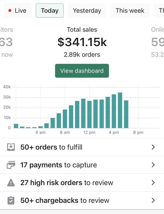 Illustrative Shopify outcome on the RealShip curriculum